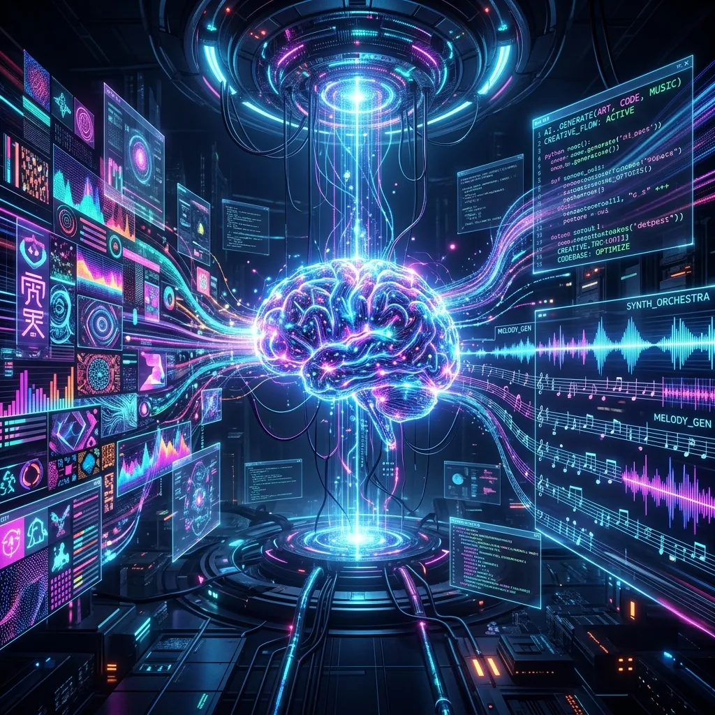 生成式 AI 的概念與數位創作